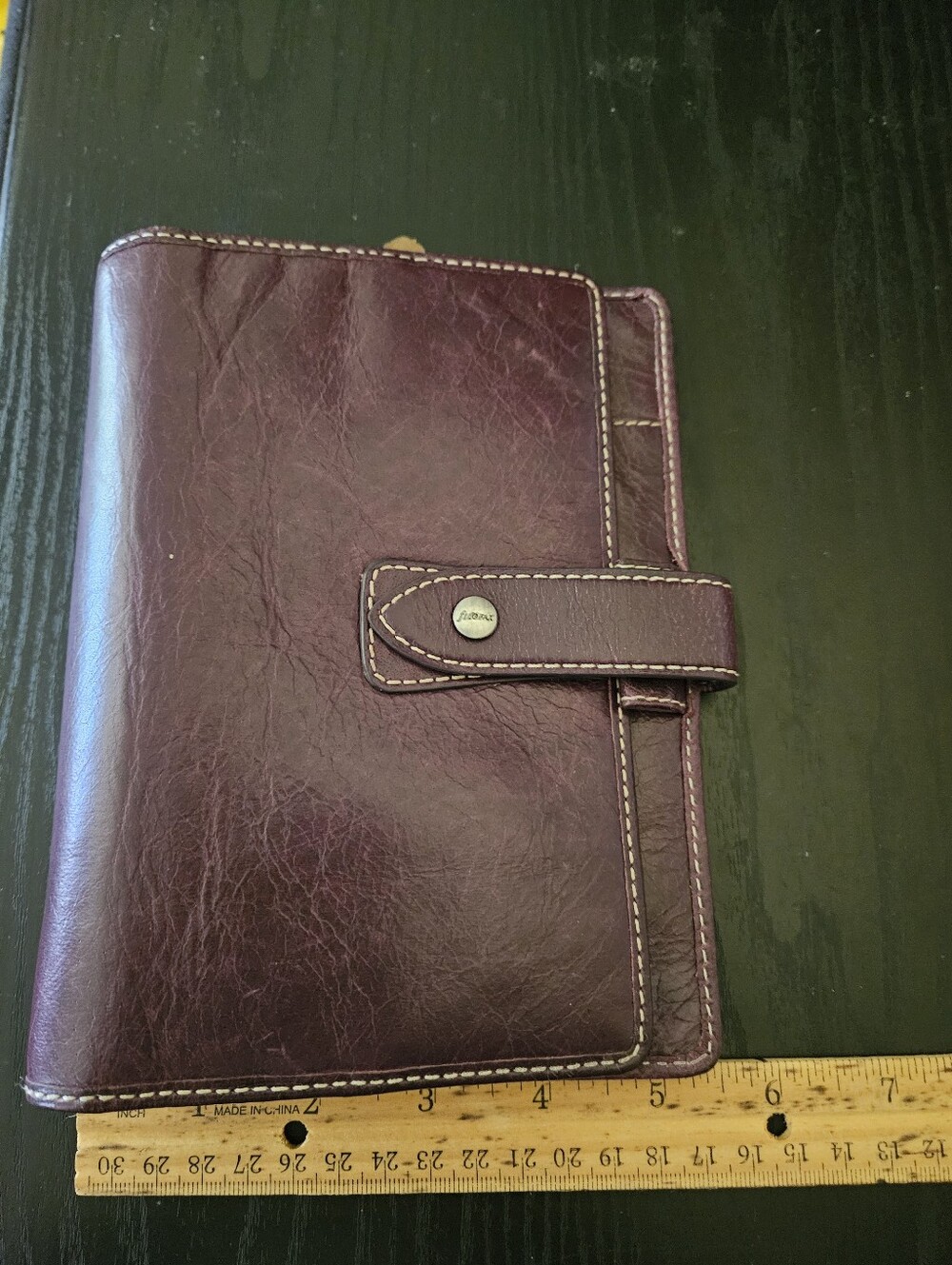 Filofax Maldeb Personal Size Burgundy